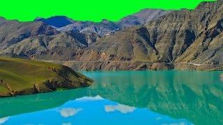 Green screen mountain lake - Sony Vegas Pro, Adobe After Effects