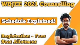 WBJEE 2021 Counselling - Full Schedule Explained | Note Book - Basudeb Mishra