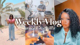 VLOG | SO I GOT BRACES...+ TATTOO UPDATE + FUN NIGHT IN DUBAI || weekly dubai vlog #4