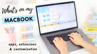 What's on my MacBook    Best Apps & Extensions + Customization Tips!