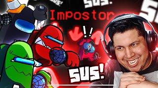 SillyFangirl vs IMPOSTOR BLACK BETRAYAL  | FNF vs impostor Blackout UPDATE