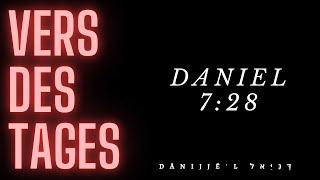 Vers des Tages: Daniel 7:28