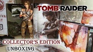 Tomb Raider (2013) Collector's Edition Unboxing (PS3) HD 720P