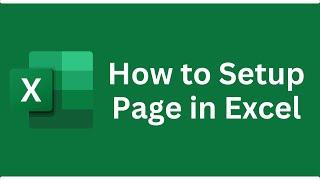 How to Setup Page in Excel | Tech Pro Advice