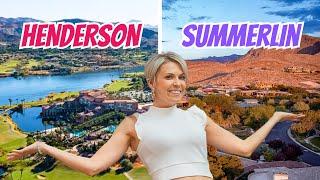 Las Vegas Moving Guide: Henderson vs. Summerlin Comparison