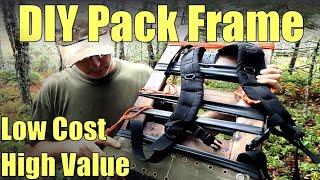 D.I.Y. Wooden Pack Frame: Low Cost, High Value!