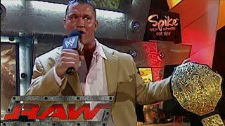 Randy Orton & Triple H Segment ("Burn In My Light" Theme Song Debut) RAW Aug 30,2004