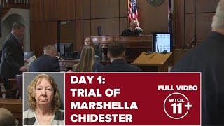 Marshella Chidester trial | DAY 1 - FULL COURTROOM VIDEO