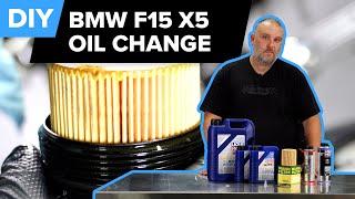 BMW X5 Oil Change DIY (2014-2018 BMW F15 X5, BMW F16 X6)