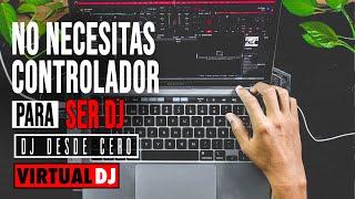 Tutorial DJ con computadora virtual dj(SOLO CON EL TECLADO)