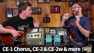 That Pedal Show – Boss CE-1, CE-2 & CE-2 Waza, Plus Four Other Great Chorus Pedals