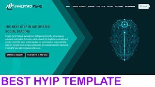 HYIP Script Templates | Investment Designs | HYIP Script