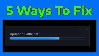 How To Fix Battle.Net Stuck On Installing and Update Screen