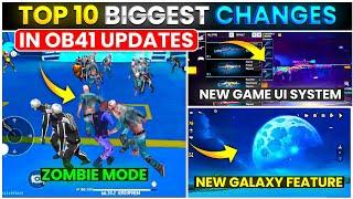 Top 10 Biggest Changes In OB41 Updates Of Free Fire Battleground | OB41 के कुछ ऐसी Update जो अजीब है