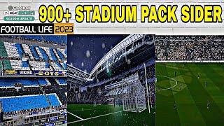 Pes 2021 & Football Life New Mega Stadium Pack 2024 | Patch 23/24 Sider