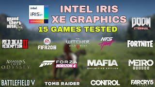 Intel Iris Xe Graphics Gaming Test ! 2020