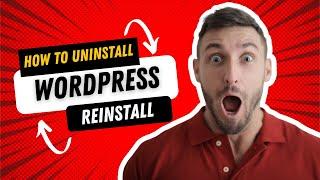 How to Uninstall and Reinstall WordPress from cPanel (2022) - Install WordPress cPanel 2022