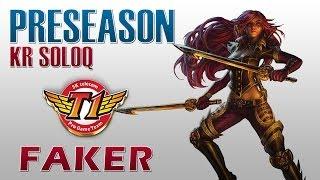 SKT T1 Faker - Katarina vs Jayce - Preseason KR SoloQ