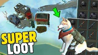 I GOT A LOT OF LOOT BECAUSE OF MY DOG! Last Day On Earth Survival