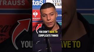 Mbappé's comment after being knockout of euro is ridicules.