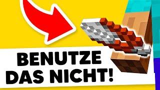 25 Minecraft FEHLER die du jeden Tag machst!