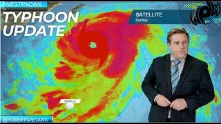 Typhoon Julian : Krathon hits the Philippines and heads towards Taiwan Westpacwx Update