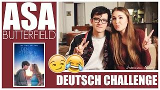 DEUTSCH CHALLENGE mit FILMSTAR ASA BUTTERFIELD + Interview! Typisch Kassii