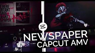 Newspaper Transition ( For Flow Style ) || CapCut Tutorial