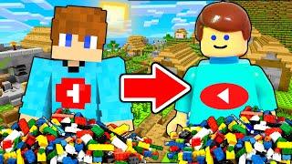 MAM 1.000.000 KLOCKÓW LEGO w Minecraft! *NOWY ŚWIAT*