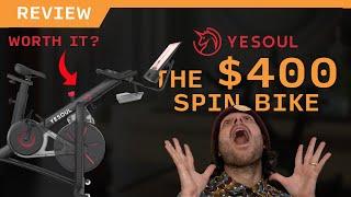 The $400 Peloton Spin Bike Alternative That Is Actually AWESOME! Yesoul G1M Plus Bike Review