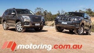 2018 Toyota LandCruiser Prado vs Haval H9 | motoring.com.au