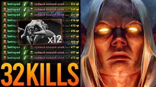 OMG 32 KILLS!! INSANE INVOKER vs HUSKAR MID | Dota 2 Invoker