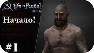 Начало выживание! |LIfe is feudal: MMO #1