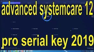 iobit advanced systemcare 12 pro serial key 2019 Working 100%