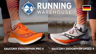 Saucony Endorphin Speed 4 und Pro 4, das perfekte Update für noch mehr Höchstleistungen!