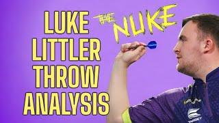 Luke Littler Throw Analysis. #pdcworldchampionship #pdc