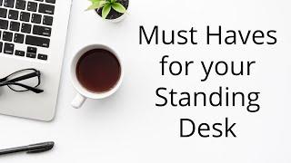 Top Must Haves For Your Standing Desk | Stand Up Desk Store