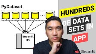 How to load hundreds of datasets in a Streamlit app with PyDataset
