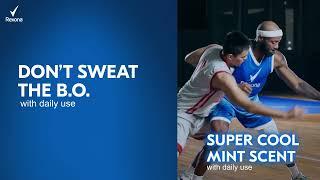 Keep it cool like a superstar with Rexona Ice Cool! (With regular use)