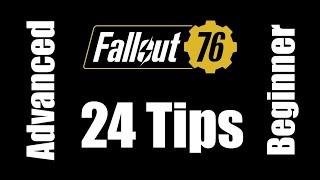 24 Fallout 76 Tips And Tricks 2021| ADVANCED / BEGINNER