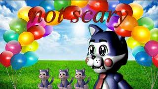 how to make five nights at candy's not scary