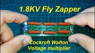 1850V Cockroft Walton Voltage Multiplier / Bug Zapper Circuit