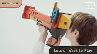Nintendo Labo VR Gameplay - Toy-Con 04 VR Kit Overview Trailer
