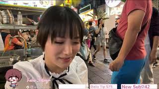 女優澀谷果步挑戰台灣的臭豆腐  她覺得不難吃 Actress Shibuya Kaho challenges Taiwan’s stinky tofu and she doesn’t think it