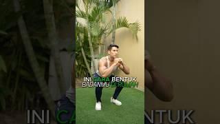 CARA LATIHAN BADANMU DI RUMAH TANPA ALAT