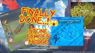 AMIKIN SURVIVAL:I FINALLY FIXED THE BRIDGE/STONE ECHOES/GAMEPLAY