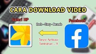 Cara Download Video FB Ke Galeri