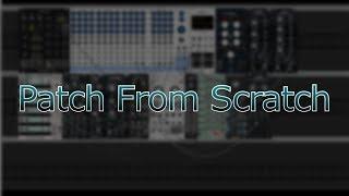 VCV Rack - Patch from scratch