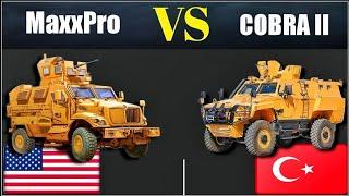Turkish Otokar Cobra II vs American MaxxPro MRAP