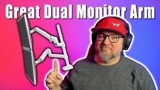 Why I got a Dual Monitor Stacking Arm from Ergotron | #UGC